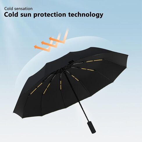 Cloudia Portable Travel Umbrella - Windproof, Strong and Compact Umbrella for Wind and Rain in Kuwait
