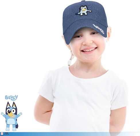 قبعة بيسبول للأطفال الصغار من Bluey - قبعة لطيفة للأطفال - قبعة كرة للأطفال الصغار قابلة للتعديل - قبعة بيسبول للأطفال من الرسوم المتحركة الممتعة in Kuwait