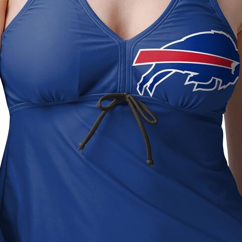 FOCO Buffalo Bills NFL Womens Summertime Solid Tankini in Kuwait