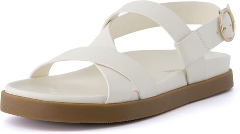 CUSHIONAIRE Women's Eve footbed sandal with +Comfort, Wide Widths Available in Kuwait