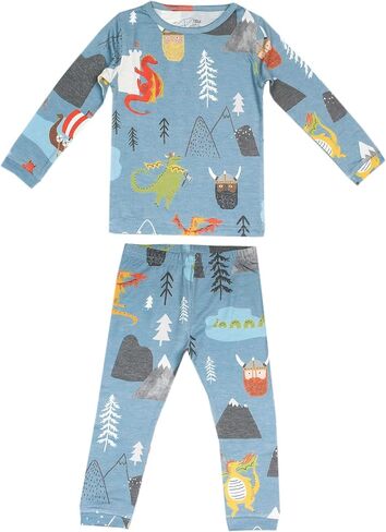 Copper Pearl 2 Piece Long Sleeve Pajamas Sesame Friends in Saudi Arabia