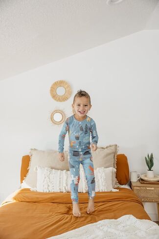 Copper Pearl 2 Piece Long Sleeve Pajamas Sesame Friends in Saudi Arabia