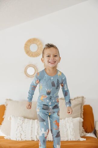 Copper Pearl 2 Piece Long Sleeve Pajamas Sesame Friends in Saudi Arabia
