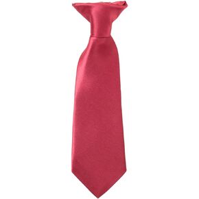 American Exchange Big Boys' Solid Clip Tie
