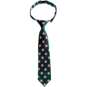 Retreez Christmas Happy Snowman Woven Pre-tied Boy's Tie