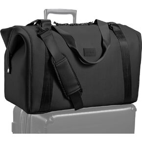 Fit & Fresh Premium Neoprene Weekender Bag, Travel Bag with Trolley Sleeve, Large Overnight Bag, Carry on Bag, Duffel Bags in Kuwait
