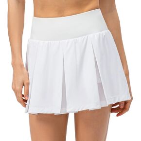 تنانير التنس النسائية من CuteStreet، تنانير رياضية مطوية مع جيوب، تنانير للجري، تنانير رياضية للتنس in Kuwait