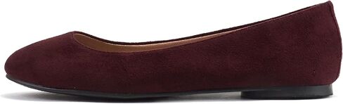 Soda Kreme Comfortable Basic Shoes Women Ballet Flat Round Toe Gel Insole in Kuwait