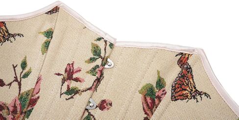 YUNAR المرأة حمالة خمر الفيكتوري الأزهار طباعة عصر النهضة كورسيه فوقي للنساء in Kuwait