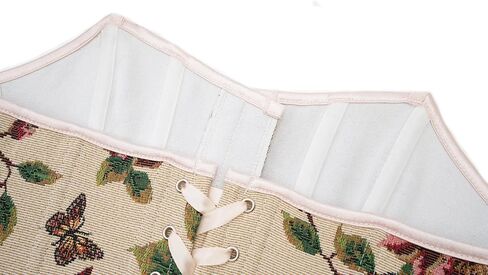 YUNAR المرأة حمالة خمر الفيكتوري الأزهار طباعة عصر النهضة كورسيه فوقي للنساء in Kuwait