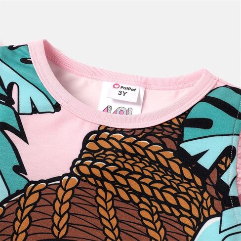 L.O.L. Surprise! Girls Clothes Set Doll Print Ruffle Sleeve Tee Top T-shirt and Shorts Kids Girl Clothes in Saudi Arabia
