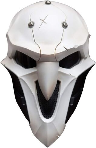 damdos Halloween Props Mens Cosplay Masks for OW Reaper mask with Lenses ABS Plastic Guy Fawkes Anonymous Mask Fancy Dress Xmas Birthday Gifts in Saudi Arabia