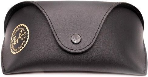 Ray-Ban Black Medium Sunglass Eyeglass Case + Bundle with eSHADES Luxury Eyewear Kit in Saudi Arabia