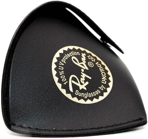 Ray-Ban Black Medium Sunglass Eyeglass Case + Bundle with eSHADES Luxury Eyewear Kit in Saudi Arabia