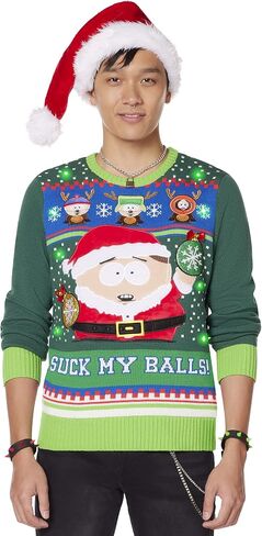 Spencer's South Park Light-Up Suck My ... Ugly Christmas Sweater in Saudi Arabia
