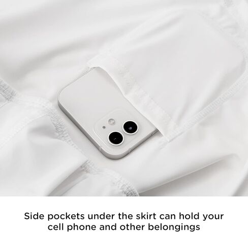 تنانير التنس النسائية من CuteStreet، تنانير رياضية مطوية مع جيوب، تنانير للجري، تنانير رياضية للتنس in Kuwait