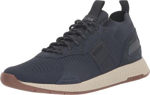 BOSS Men's Structured Knit Sock Running Sneaker in Saudi Arabia