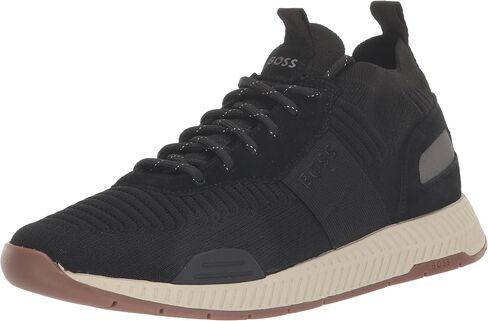 BOSS Men's Structured Knit Sock Running Sneaker in Saudi Arabia