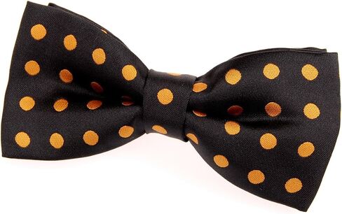 ربطة عنق Retreez Classic Polka Dots المنسوجة من الألياف الدقيقة المربوطة مسبقًا (4.5") in Kuwait