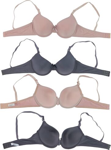 مجموعة ToBeInStyle النسائية المكونة من 6 حمالات صدر مبطنة بأنماط متنوعة مقاس كوب - A إلى DDD in Kuwait