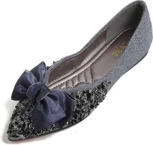 Flats for Women Pointed Toe Wedding Comfort Ballet Flats in Saudi Arabia