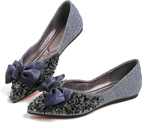 Flats for Women Pointed Toe Wedding Comfort Ballet Flats in Saudi Arabia