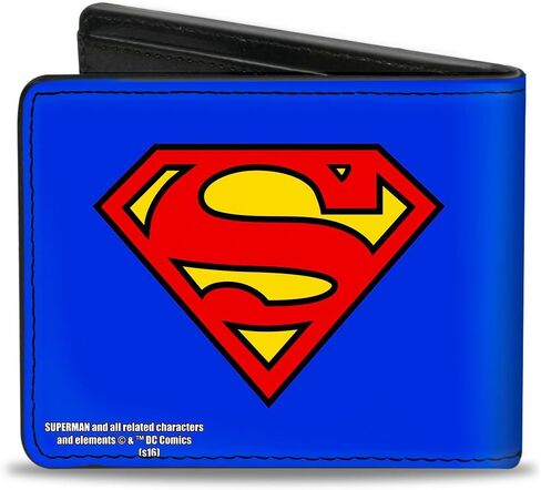 Buckle-Down Wallet Superman Shield Blue/red/Yellow in Saudi Arabia
