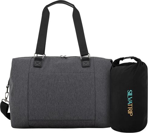 silvatrip Travel Tote Bag with Luggage Sleeve - Underseat Carry on Luggage - Qualifies as a Personal Item Flight Bag by Airlines in Saudi Arabia