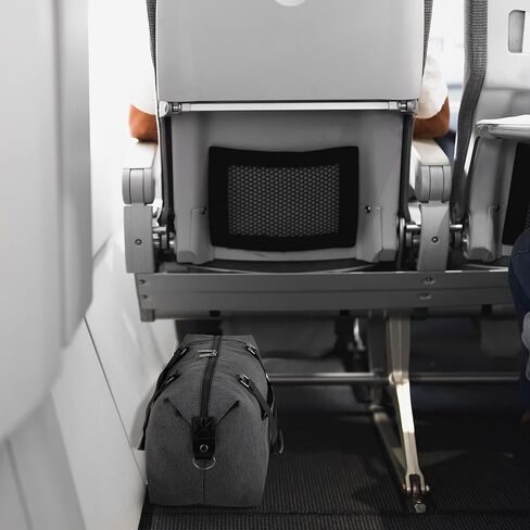 silvatrip Travel Tote Bag with Luggage Sleeve - Underseat Carry on Luggage - Qualifies as a Personal Item Flight Bag by Airlines in Saudi Arabia