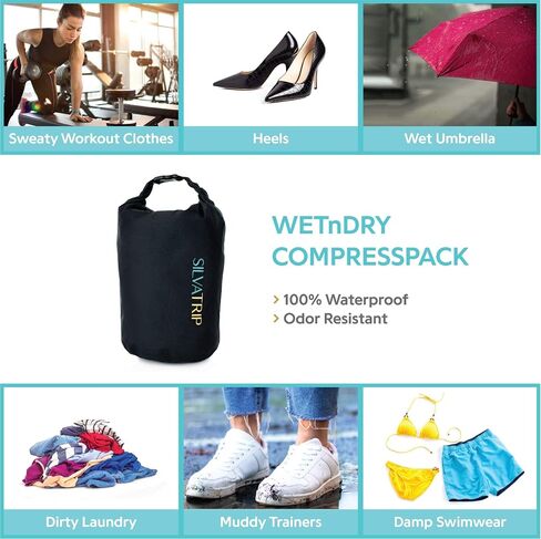 silvatrip Travel Tote Bag with Luggage Sleeve - Underseat Carry on Luggage - Qualifies as a Personal Item Flight Bag by Airlines in Saudi Arabia