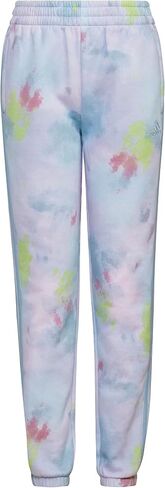 adidas Girls' Cotton Fleece Joggers, Wonder Blue in Saudi Arabia