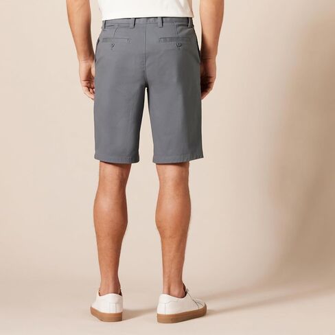 Amazon Essentials Men's Slim-Fit 11" Flat-Front Comfort Stretch Chino Short in Saudi Arabia