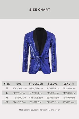 Coucoland Sequin Blazer Men-Tuxedo Jacket Sequin Suit Men Sport Coats in Kuwait