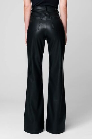 [BLANKNYC] Womens Luxury Clothing Vegan Leather High Rise Wide Leg Pant, Comfortable & Stylish in Saudi Arabia