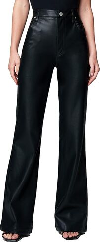 [BLANKNYC] Womens Luxury Clothing Vegan Leather High Rise Wide Leg Pant, Comfortable & Stylish in Saudi Arabia