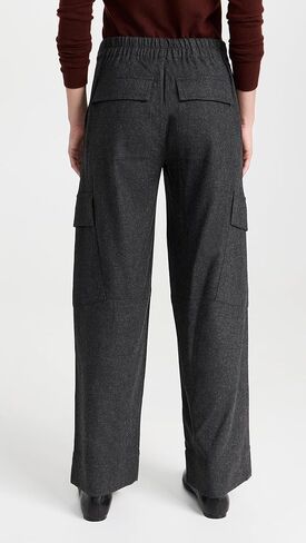 Vince Women's Flannel Wide Leg Raver Pant in Kuwait