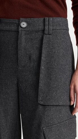 Vince Women's Flannel Wide Leg Raver Pant in Kuwait