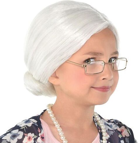 2 Pairs Old Man Costume Glasses,Square Novelty Small Granny Glasses Dress Up Eyeglasses for Cosplay Party Clothes Dress up(One Size,SilverGold) in Saudi Arabia
