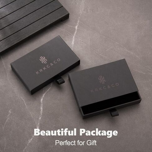 أقراط ذهبية من KRKC&CO للرجال، أقراط من الذهب الأبيض عيار 14 قيراط، أقراط مثلجة، من الفضة الإسترلينية، لا تسبب الحساسية، أقراط رجالي من أحجار الزركونيوم 5A in Kuwait