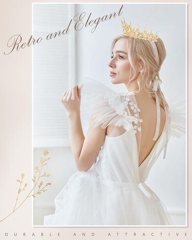 Yuxung 16 Pcs Crystal Tiara Crown for Women Girl Princess Queen Crown for Bridesmaid Wedding Birthday Supplies in Saudi Arabia