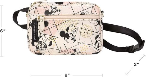 بيتونيا بيكيل بوتوم, ميكي - أبيض/أسود, 1 Count (Pack of 1), حقيبة حزام in Kuwait