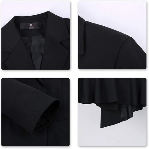 YUNCLOS Women's Double Breasted 2 Piece Suit Set 2 Button Blazer Jacket and Pants in Kuwait