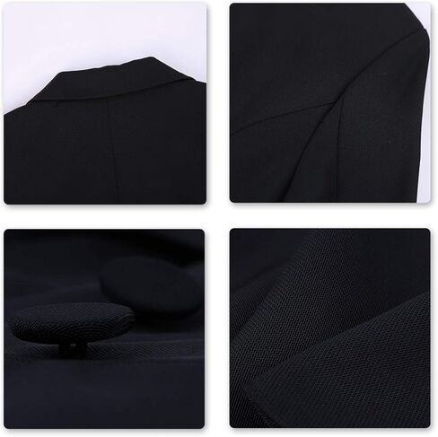 YUNCLOS Women's Double Breasted 2 Piece Suit Set 2 Button Blazer Jacket and Pants in Kuwait