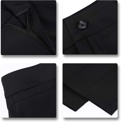 YUNCLOS Women's Double Breasted 2 Piece Suit Set 2 Button Blazer Jacket and Pants in Kuwait