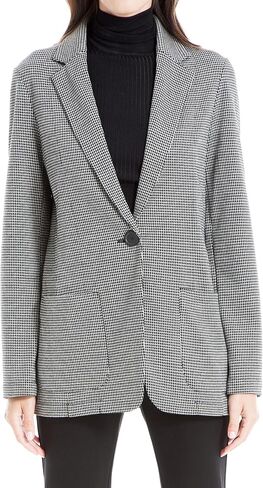 Max Studio Women's Double Knit One Button Blazer in Saudi Arabia