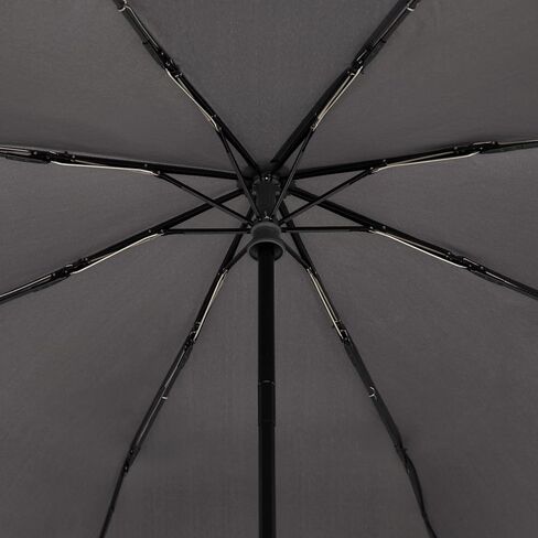 Knirps Vision Duomatic Automatic Open Close Rain Umbrella - Durable Compact Travel Umbrella for Adults - Recycled PET Canopy 97cm Diameter, Sustanable Eco+Friendly Retractable Umbrella & Carrying Case in Saudi Arabia