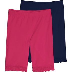 KIDPIK 2PK شورت دراجة مزخرف بالدانتيل للبنات in Kuwait