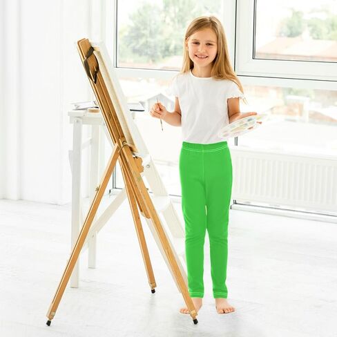 Boccsty Baby Girls Toddler Leggings Kids Yoga Pants Dance Active Tights 4T-10T in Kuwait