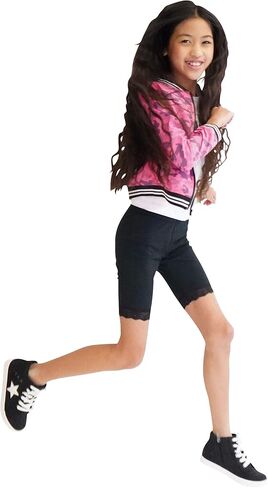 KIDPIK 2PK شورت دراجة مزخرف بالدانتيل للبنات in Kuwait