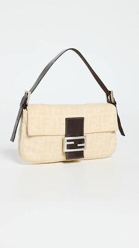 FENDI Women's Pre-Loved Baguette Zucca in Kuwait